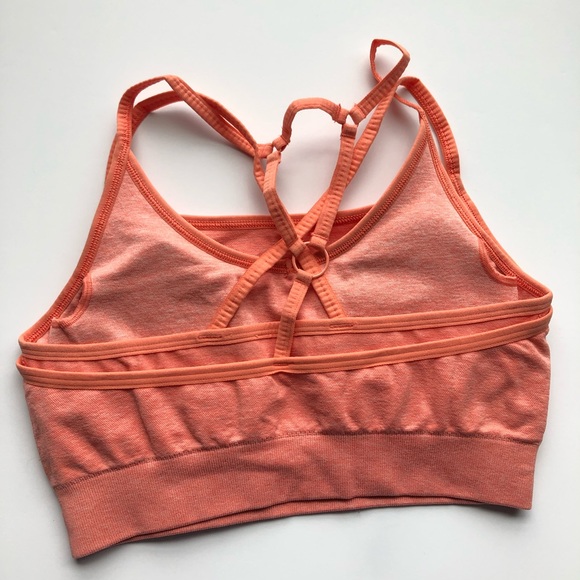 Gymshark S/M Flex Seamless Cycling Shorts & Adapt Marl Seamless Sports Bra Set - Picture 7 of 7